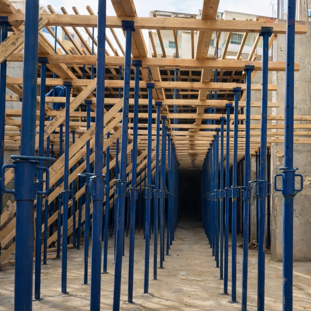 Échafaudages étais métalliques